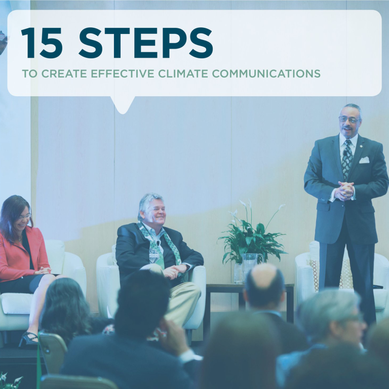 15 Steps to Create Effective Climate Communications 