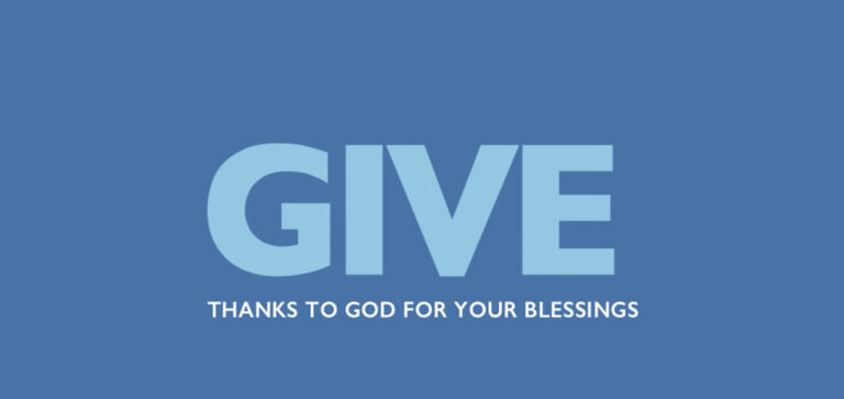 Give thanks to God for your blessings