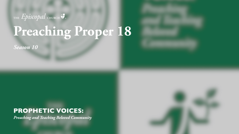 Preaching Proper 18